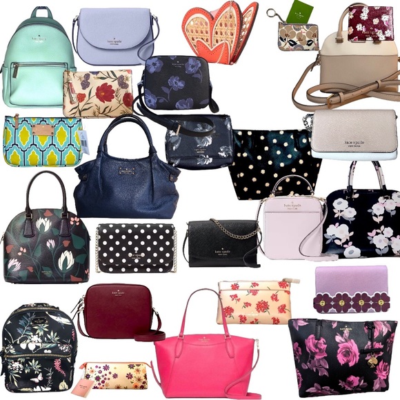 Kate Spade 4 Pc. JOY Bundle Bag+wristlet/earrings/accessory+cosmetics 29XHP! - Picture 16 of 16